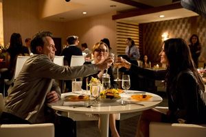 Matthew Perry, Julie White, Courteney Cox @ BroadwayWorld Matthew Perry, Julie White, Courteney Cox Photo