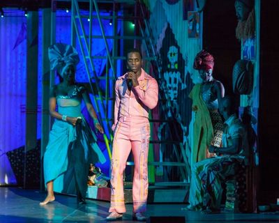 Adesola Osakalumi and FELA! Company Photo