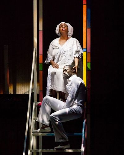 Melanie Marshall and Adesola Osakalumi  Photo