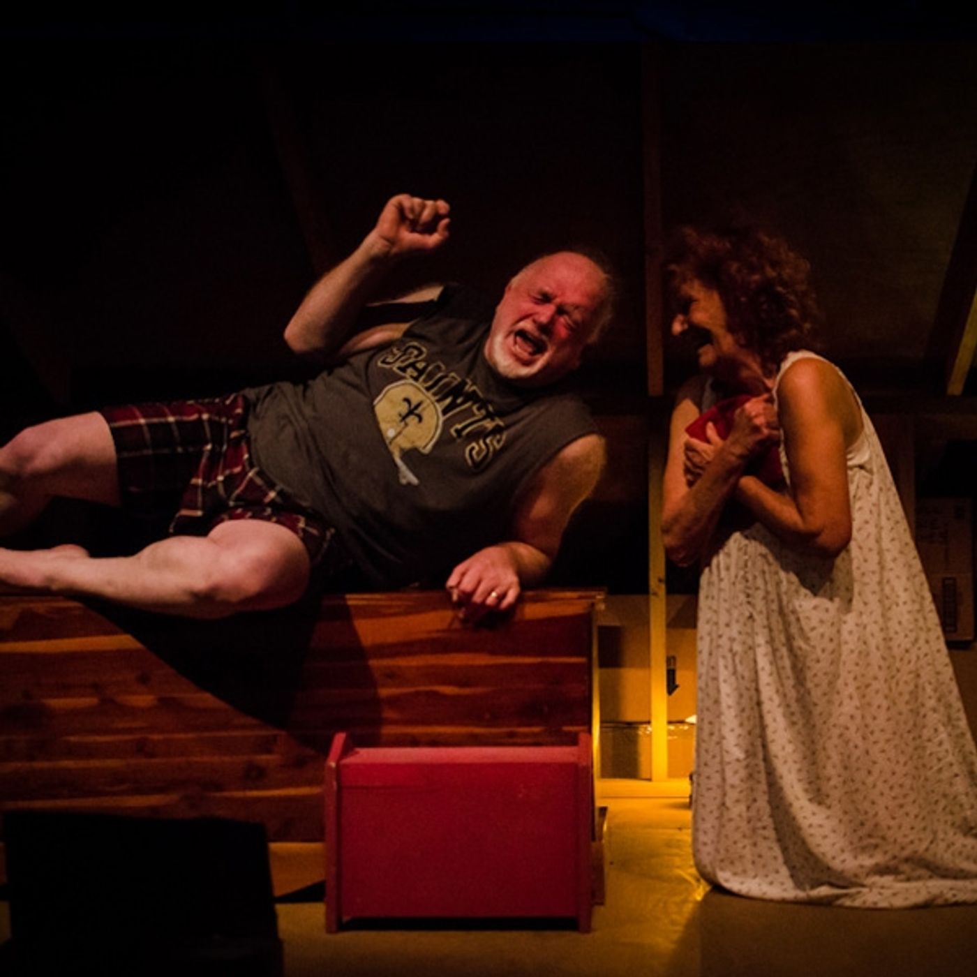 Photos: George Judy & Cristine McMurdo-Wallis Star in RISING WATER; Now Playing at LSU's Studio Theatre Photos: George Judy & Cristine McMurdo-Wallis Star in RISING WATER; Now Playing at LSU's Studio Theatre Image