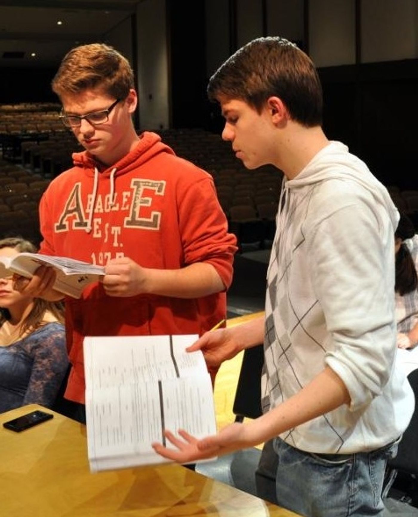 Photo Flash: In Rehearsal with Morris Knolls High's LEGALLY BLONDE; Runs 3/14-3/16  Image