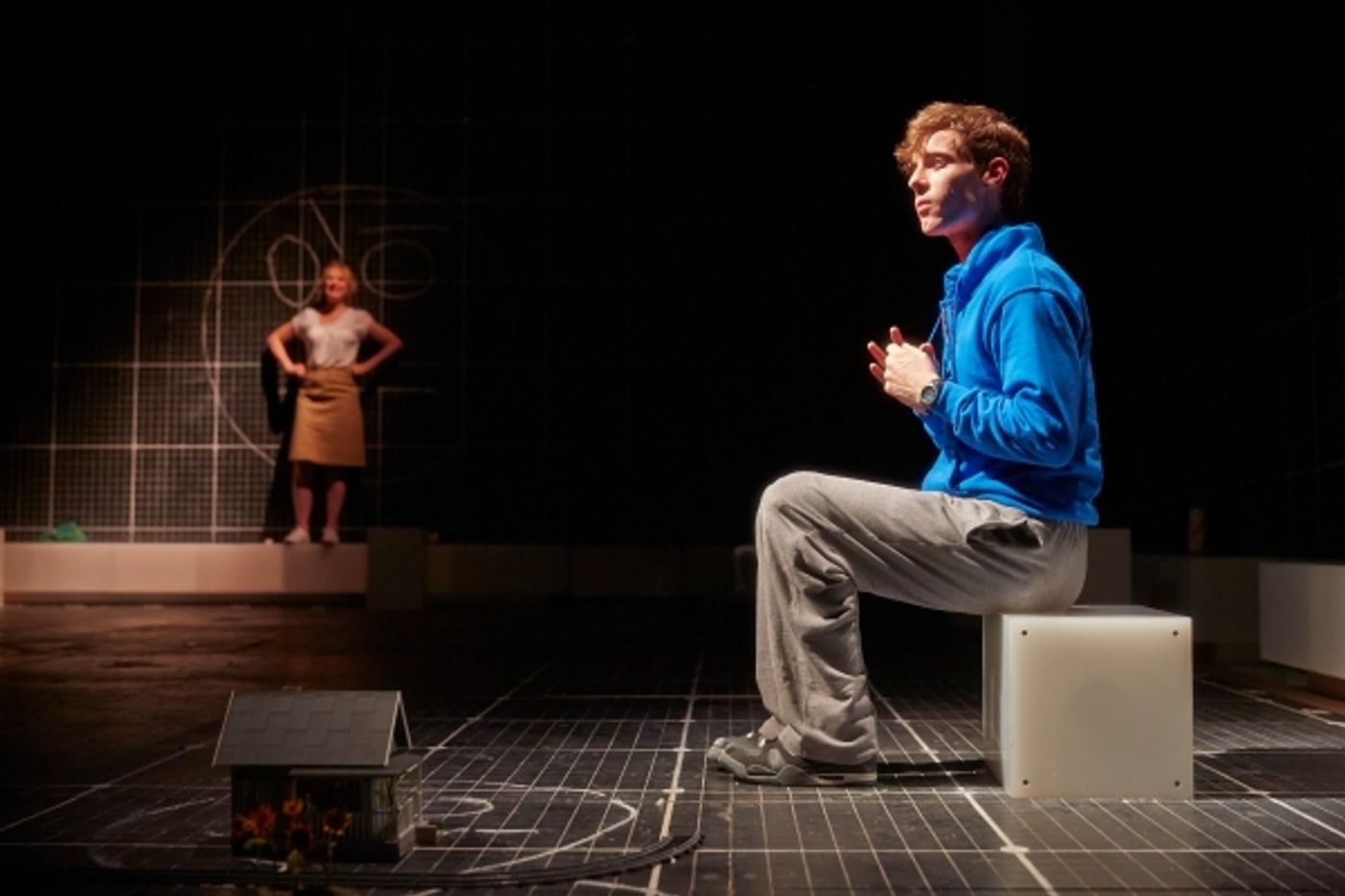 Photo Flash: First Look at THE CURIOUS INCIDENT OF THE DOG IN THE NIGHT-TIME in the West End!  Image