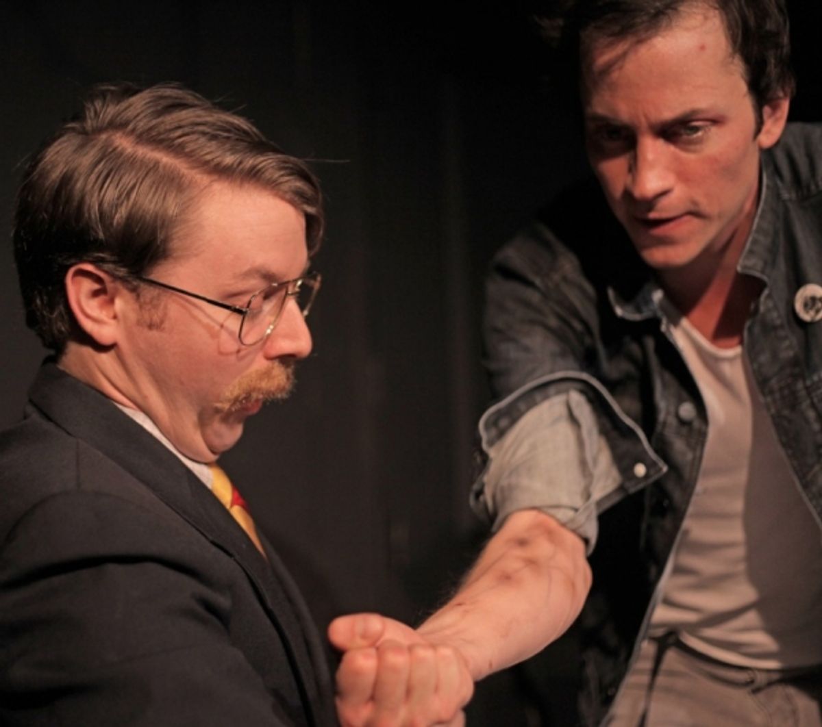 Michael Lutheran and Justin Zachary at 