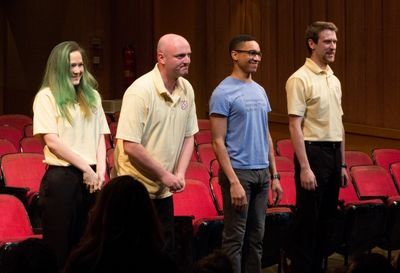 Louisa Krause, Matthew Maher, Aaron Clifton Moten, Alex Hanna Photo