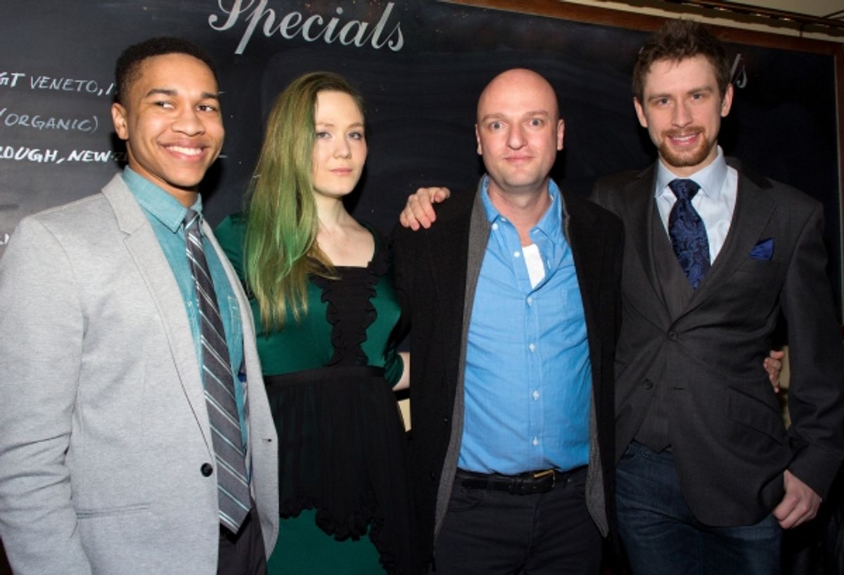 Aaron Clifton Moten, Louisa Krause, Matthew Maher, Alex Hanna at 