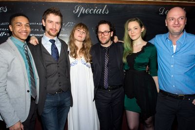 Aaron Clifton Moten, Alex Hanna, Annie Baker, Sam Gold, Louisa Krause, Matthew Maher Photo