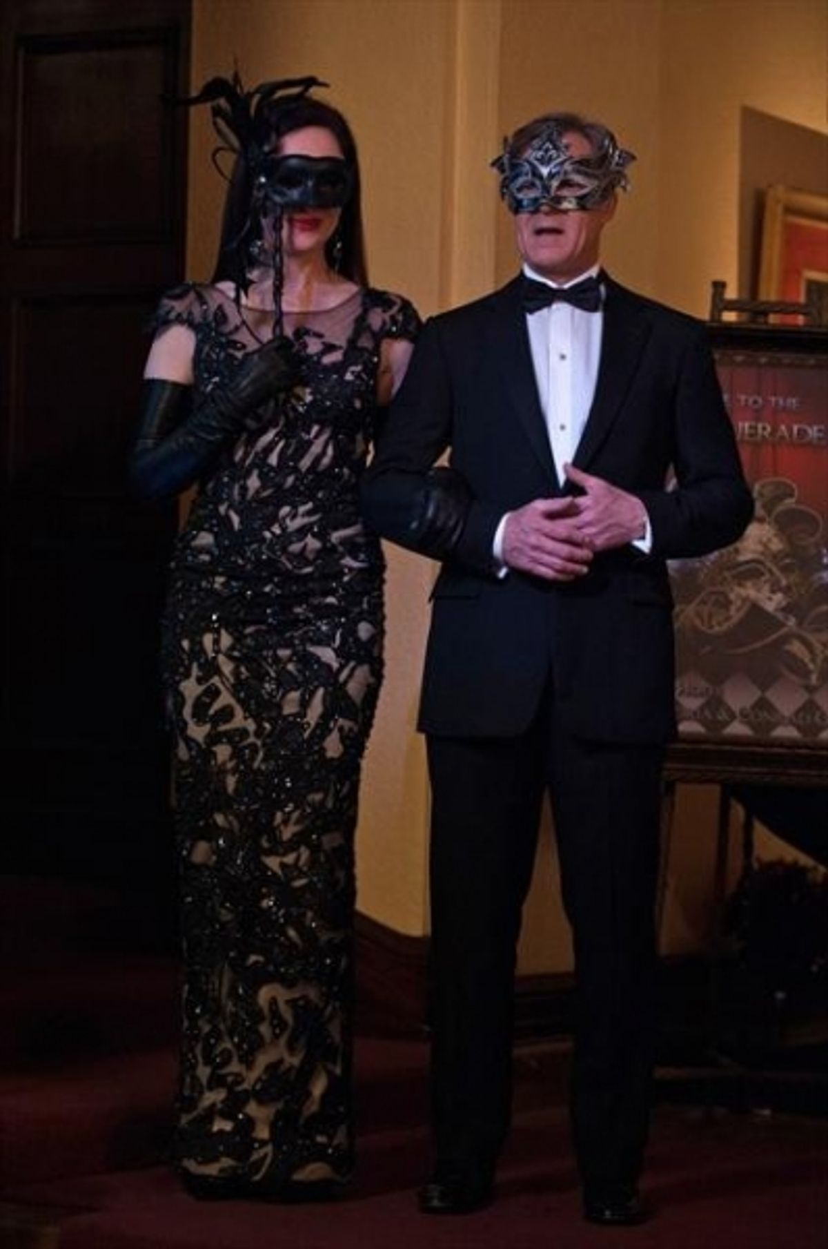 Madeleine Stowe, Henry Czerny at 