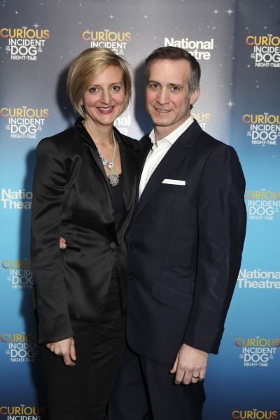 Director Marianne Elliot and cast member Nick Siddi Photo
