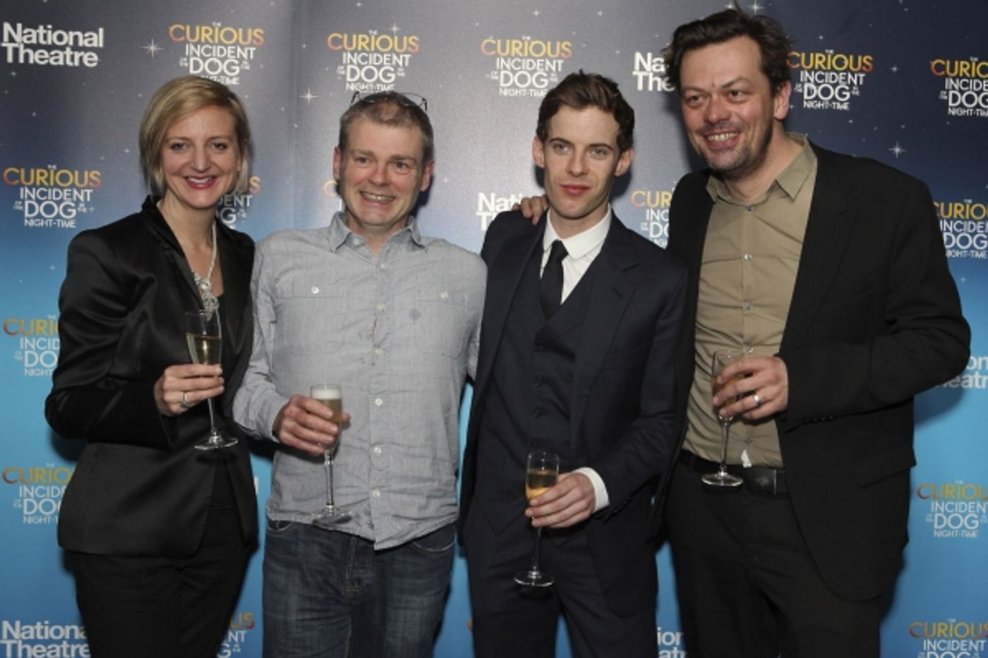 Photo Flash: Luke Treadaway and More at THE CURIOUS INCIDENT OF THE DOG IN THE NIGHT-TIME Opening in the West End  Image