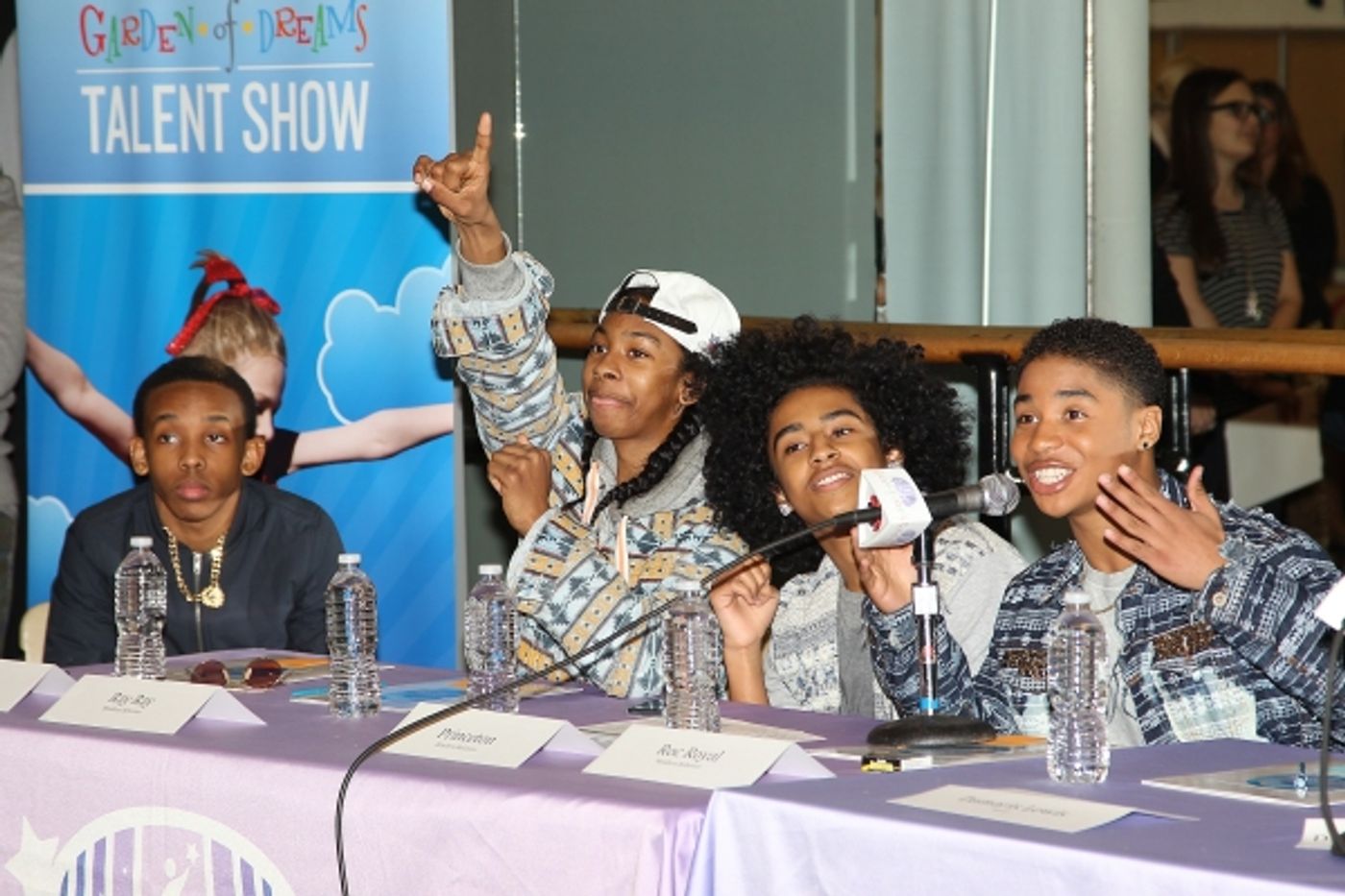 Photo Flash: Mindless Behavior, Tony Vincent, and More at Radio City's Garden of Dreams Talent Show Rehearsals  Image