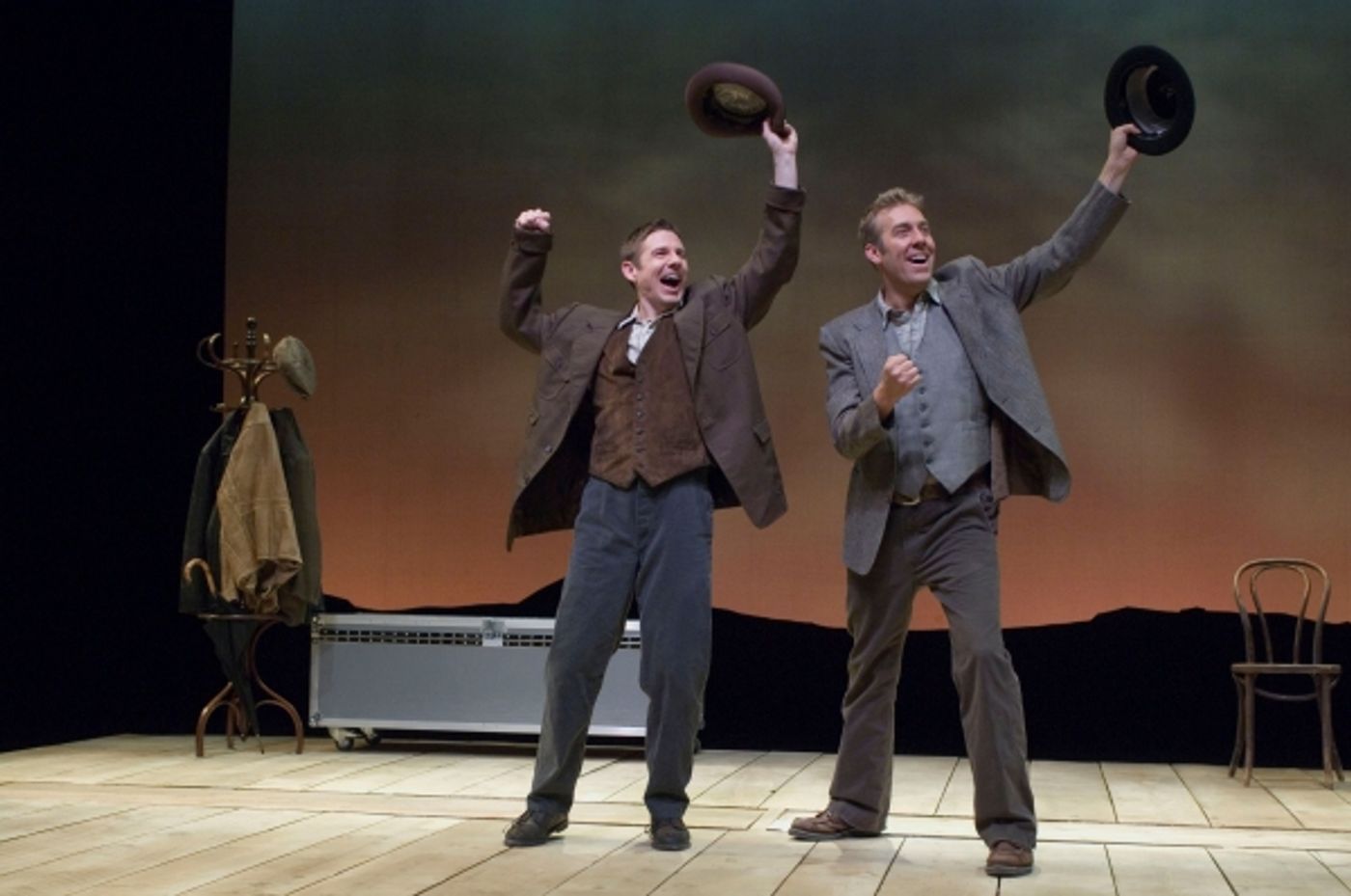 Photo Flash: First Look at Brian Vaughn and David Ivers in STONES IN HIS POCKETS at Northlight Theatre  Image