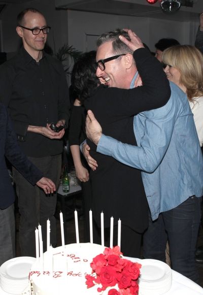 Grant Shaffer, Liza Minnelli &amp; Alan Cumming Photo