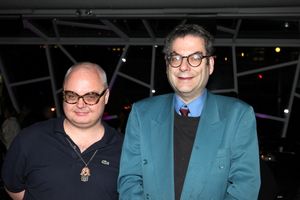 Mickey Boardman & Michael Musto @ BroadwayWorld Mickey Boardman & Michael Musto Photo
