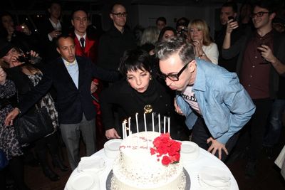 Scott Gorenstein, Daniel Nardicio, Grant Shaffer, Liza Minnelli &amp; Alan Cumming Photo