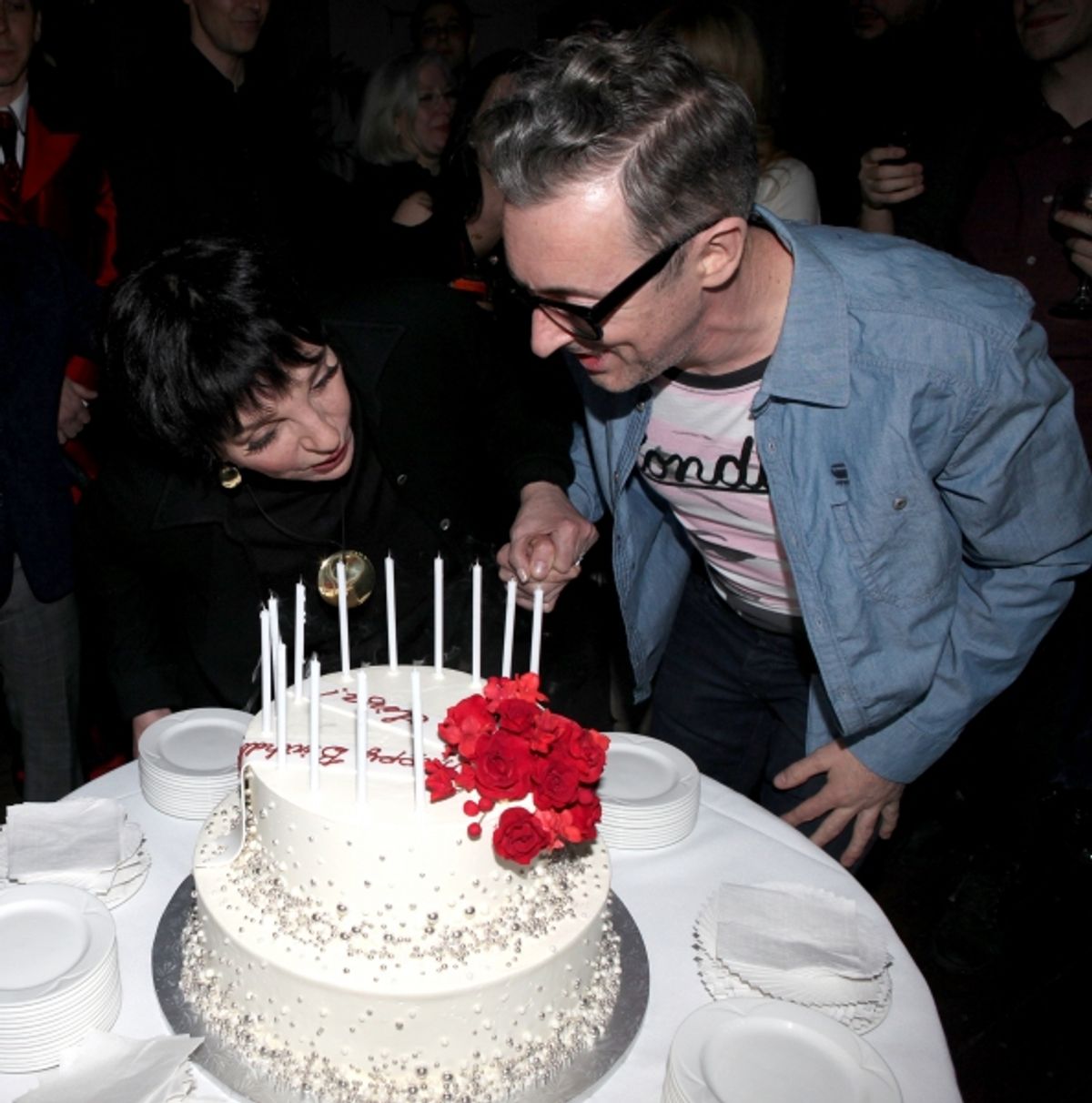 Liza Minnelli & Alan Cumming at 