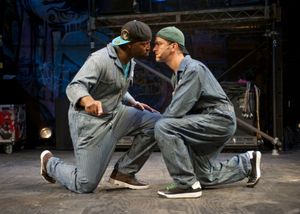 Postell Pringle (Othello) and GQ (Iago) Photo