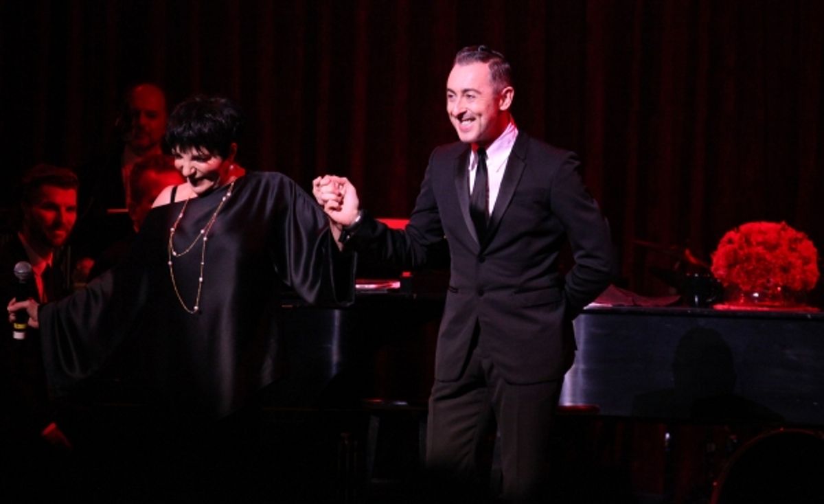 Liza Minnelli and Alan Cumming at 