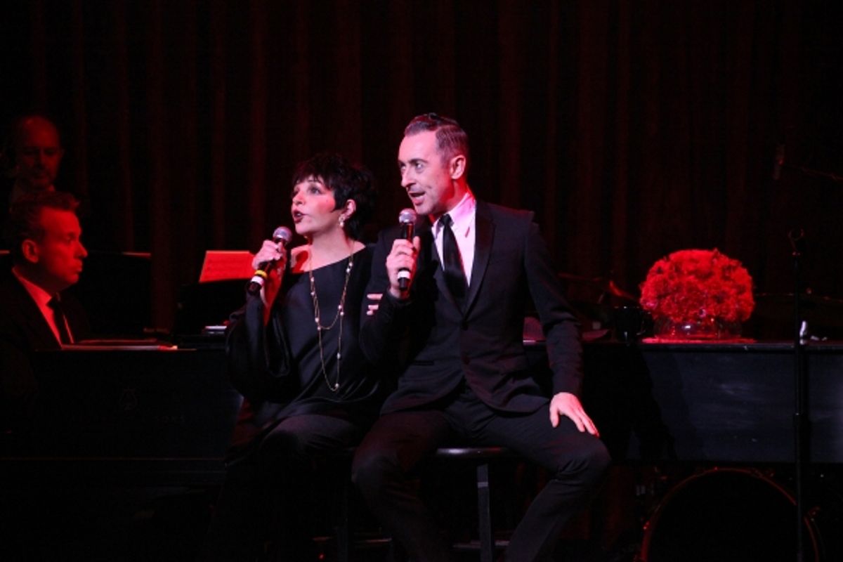 Billy Stritch, Liza Minnelli & Alan Cumming at 