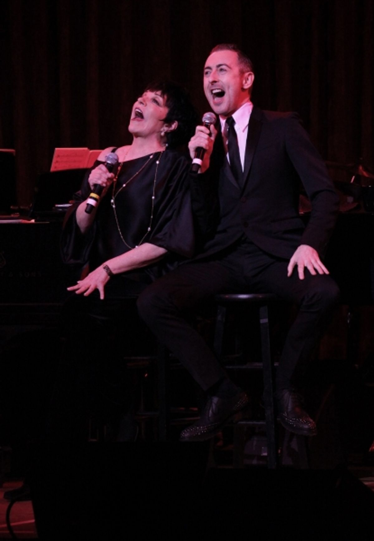 Liza Minnelli and Alan Cumming at 