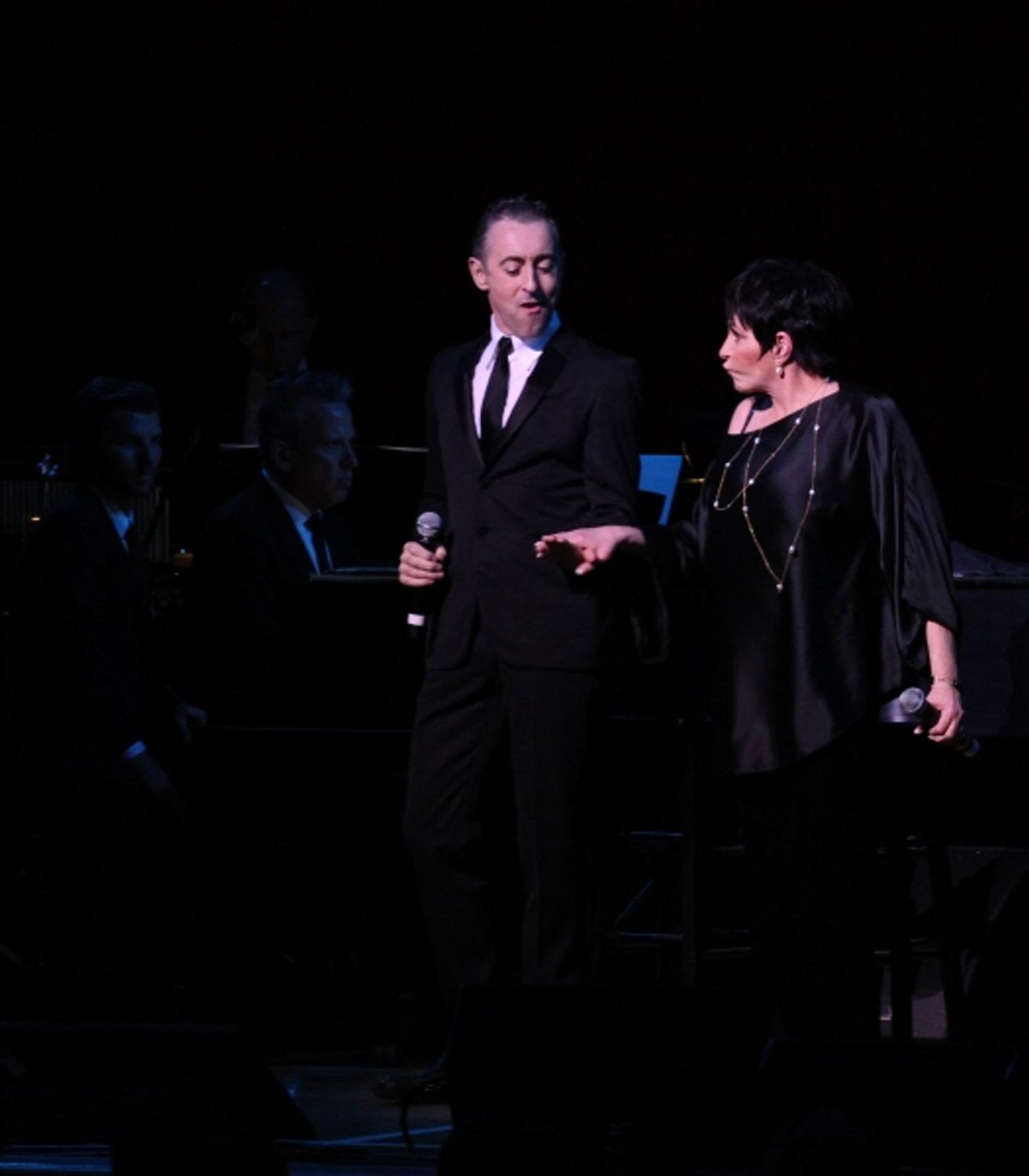 Liza Minnelli and Alan Cumming at 