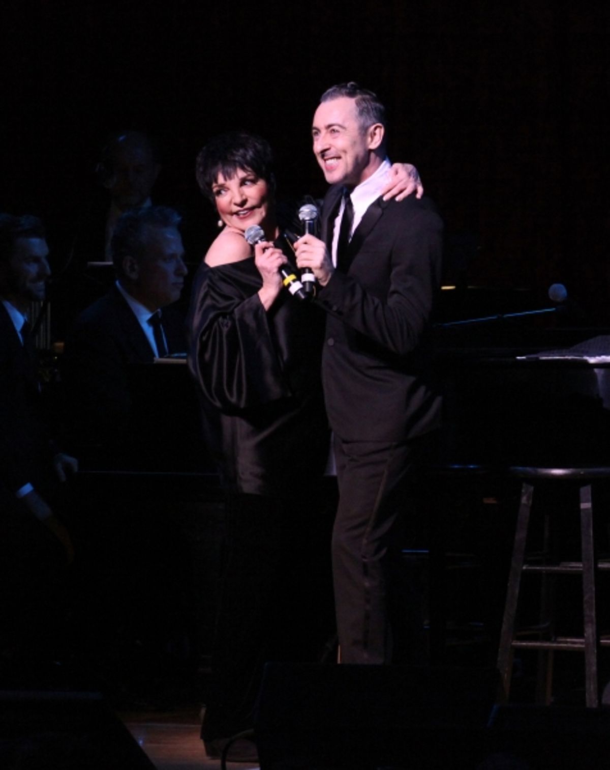 Liza Minnelli and Alan Cumming at 