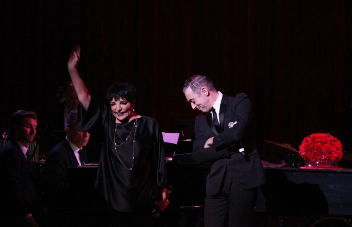 Liza Minnelli and Alan Cumming at 