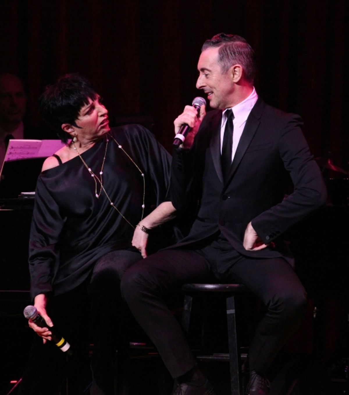 Liza Minnelli and Alan Cumming at 