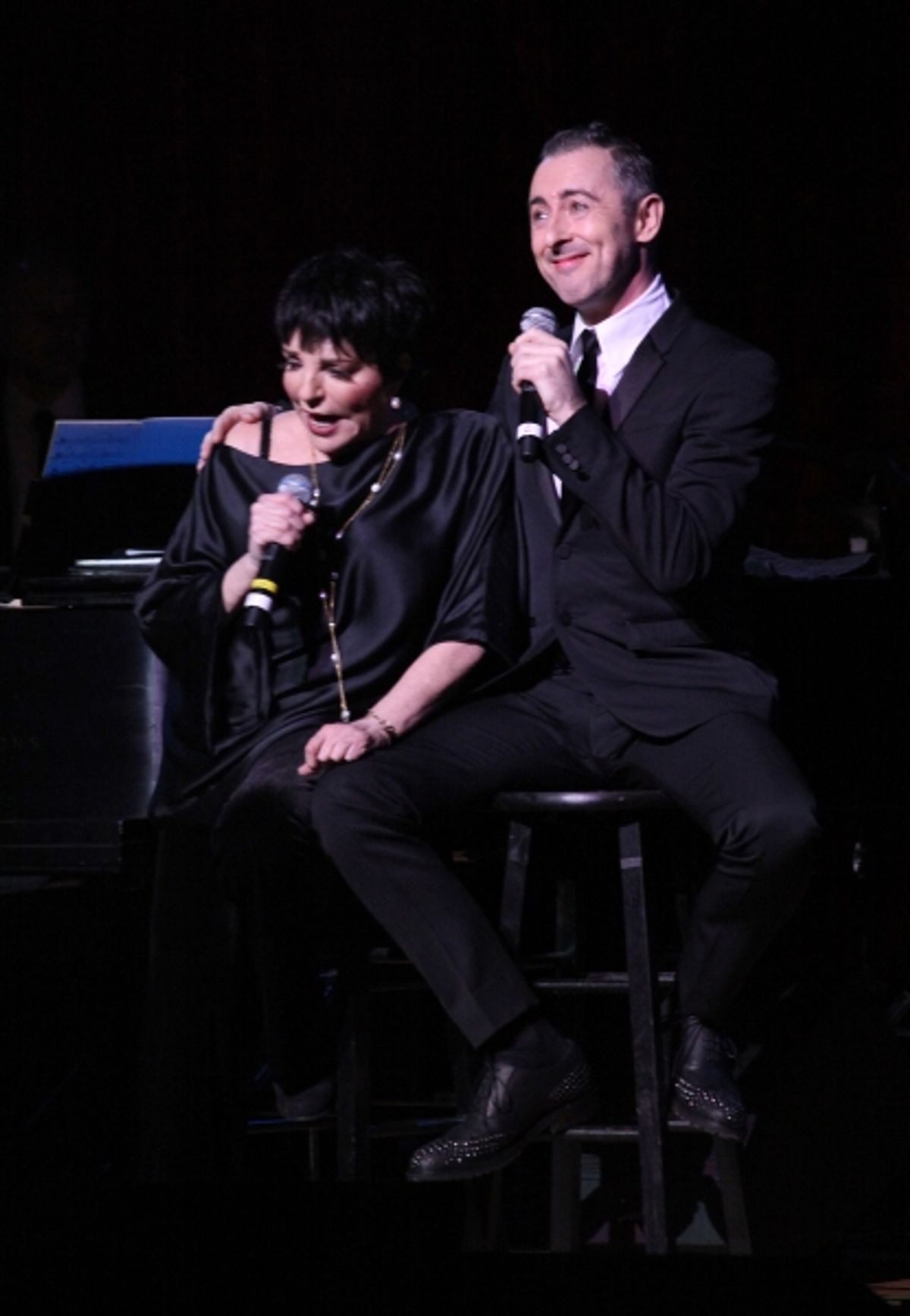 Liza Minnelli and Alan Cumming at 