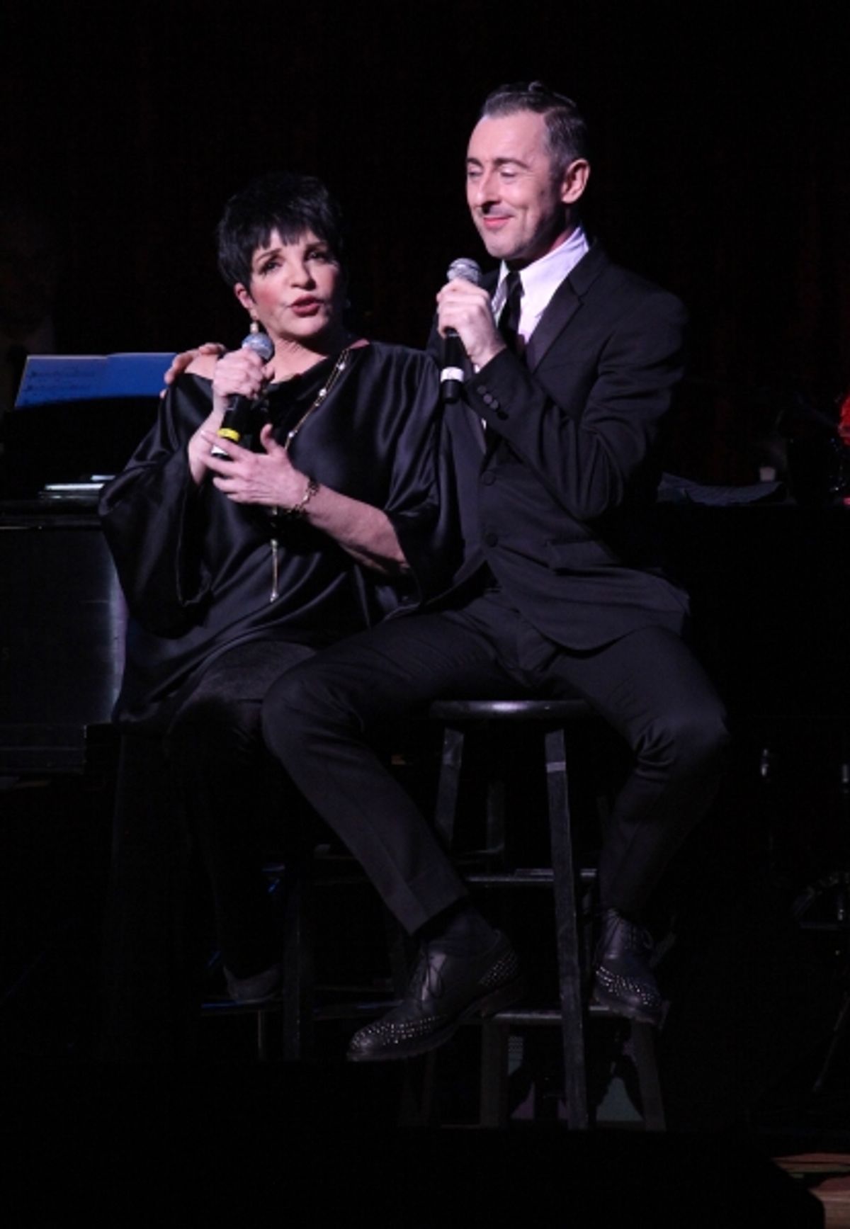 Liza Minnelli and Alan Cumming at 
