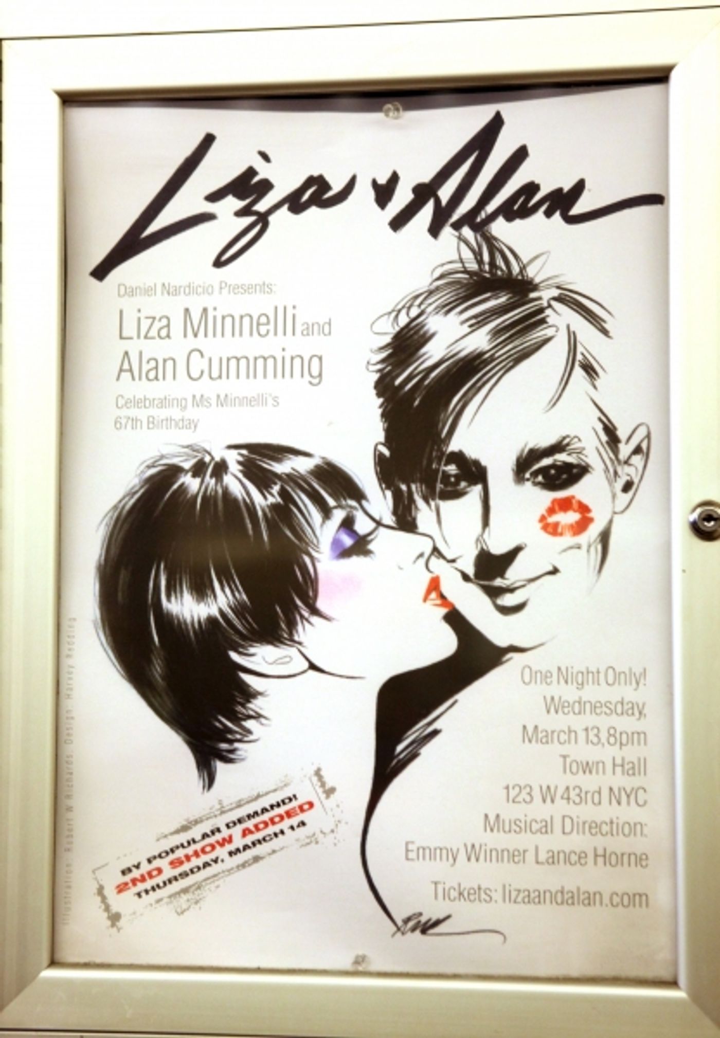 Photo Coverage: Inside Liza Minnelli and Alan Cumming's Town Hall Birthday Concert! Image