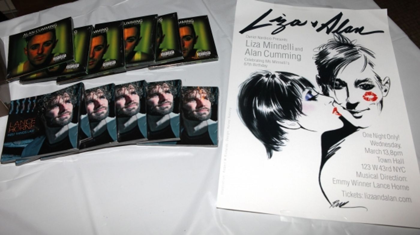 Photo Coverage: Inside Liza Minnelli and Alan Cumming's Town Hall Birthday Concert! Image