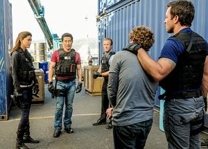 Grace Park, Daniel Dae Kim, Scott Caan, Alex O'Loughlin Photo