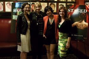 Roberta Pereira (DCP co-founder), Kristen Connolly (House of Cards), Krysta Rodriguez Photo