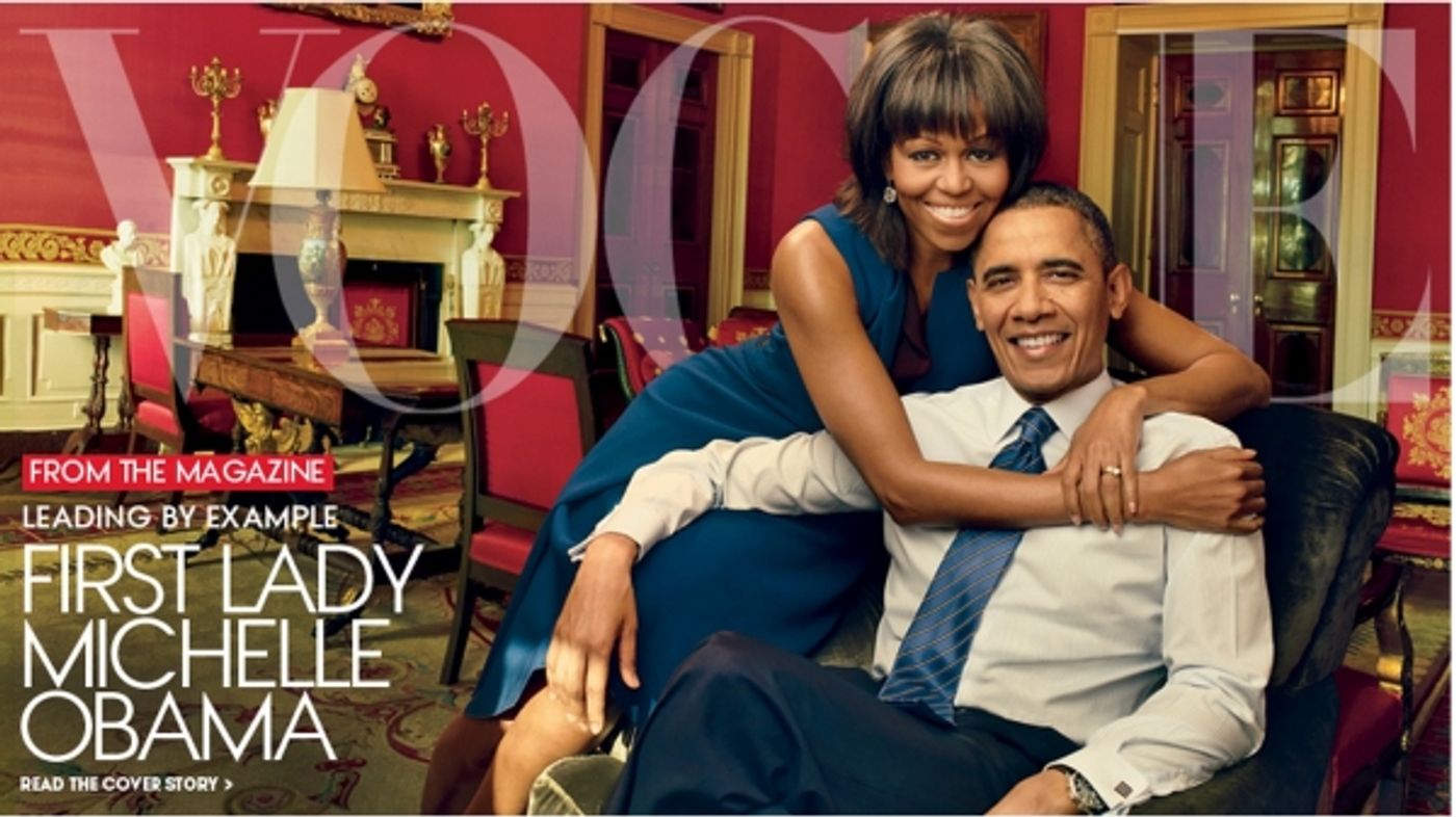 Photo Coverage: Michelle Obama's Vogue Cover  Image