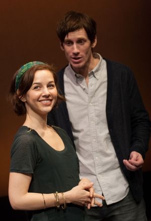 Jessica Grove and Andrew Samonsky @ BroadwayWorld Jessica Grove and Andrew Samonsky Photo