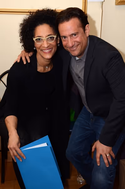 Carla Hall and Eugene Pack Photo