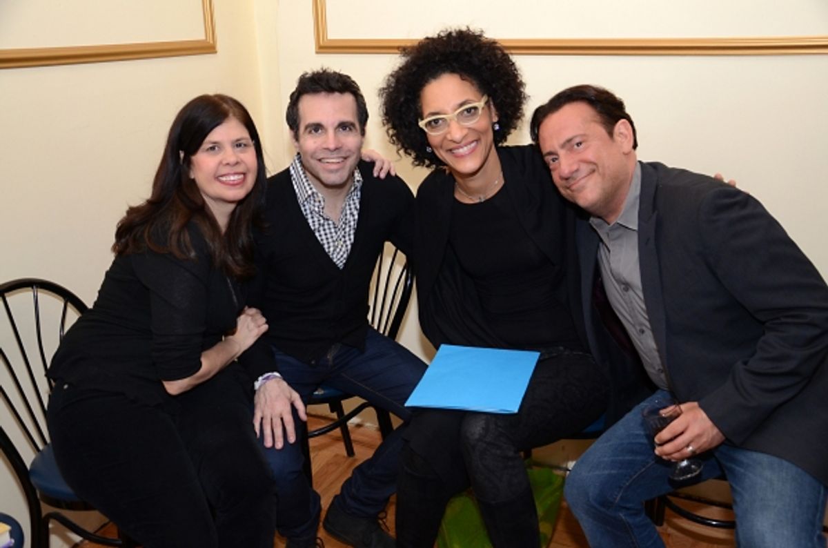 Dayle Reyfel, Mario Cantone, Carla Hall and Eugene Pack at 
