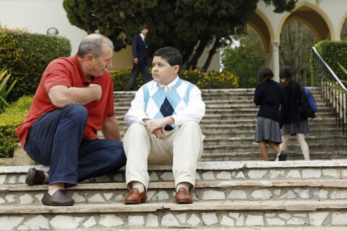 Ed O'Neill, Rico Rodriguez at 