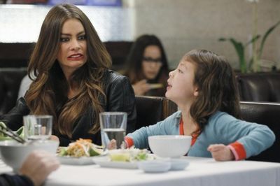 Sofia Vergara, Aubrey Anderson-Emmons Photo