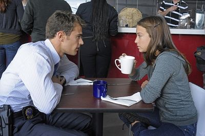 Theo James, Stella Maeve Photo