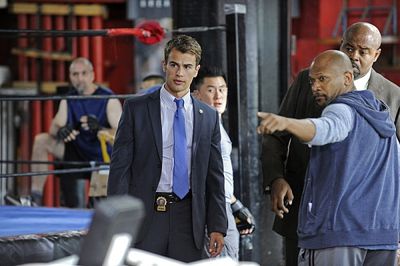 Theo James, Chi McBride Photo