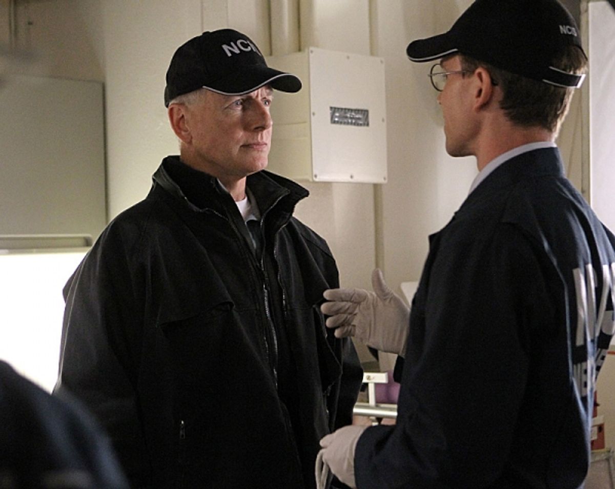 Mark Harmon, Brian Dietzen at 