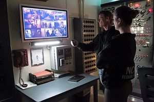 Joel Gretsch, Cote de Pablo Photo