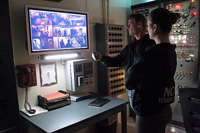 Joel Gretsch, Cote de Pablo Photo
