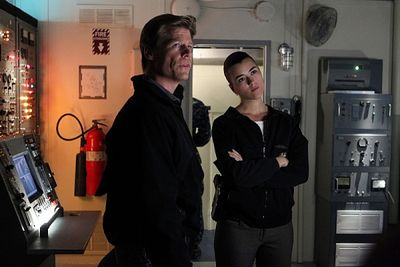 Joel Gretsch, Cote de Pablo Photo