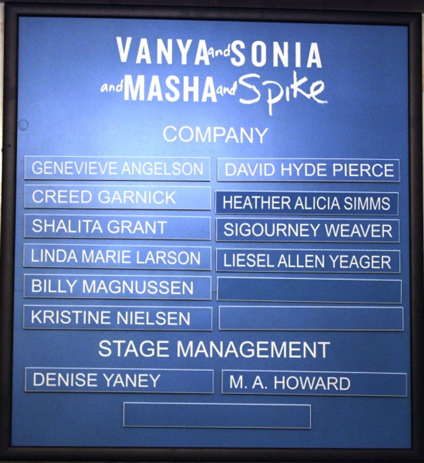 Photo Coverage: VANYA AND SONIA AND MASHA AND SPIKE's Opening Night Curtain Call! Image