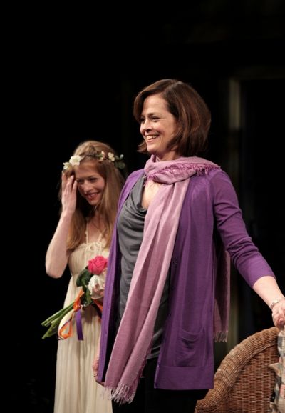 Genevieve Angelson & Sigourney Weaver  Photo