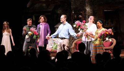 Genevieve Angelson, Billy Magnussen, Sigourney Weaver, David Hyde Pierce, Kristine Ni Photo