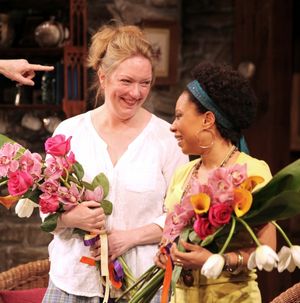 Kristine Nielsen & Shalita Grant @ BroadwayWorld Kristine Nielsen & Shalita Grant Photo