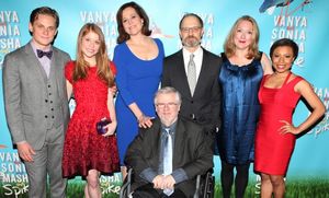 Billy Magnussen, Genevieve Angelson, Sigourney Weaver, playwright Christopher Durang, David Hyde Pierce, Kristine Nielsen, and Shalita Grant @ BroadwayWorld Billy Magnussen, Genevieve Angelson, Sigourney Weaver, playwright Christopher Durang, Photo